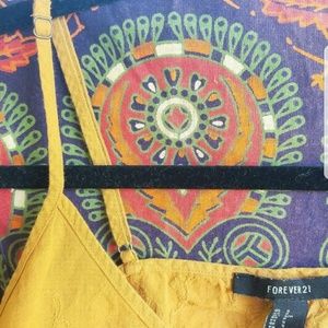 Forever 21 Tops - Embroidery crop top Forever 21 Tops - Embroidery crop top